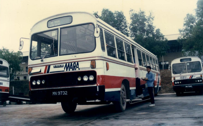 Historic Isuzu MARA bus