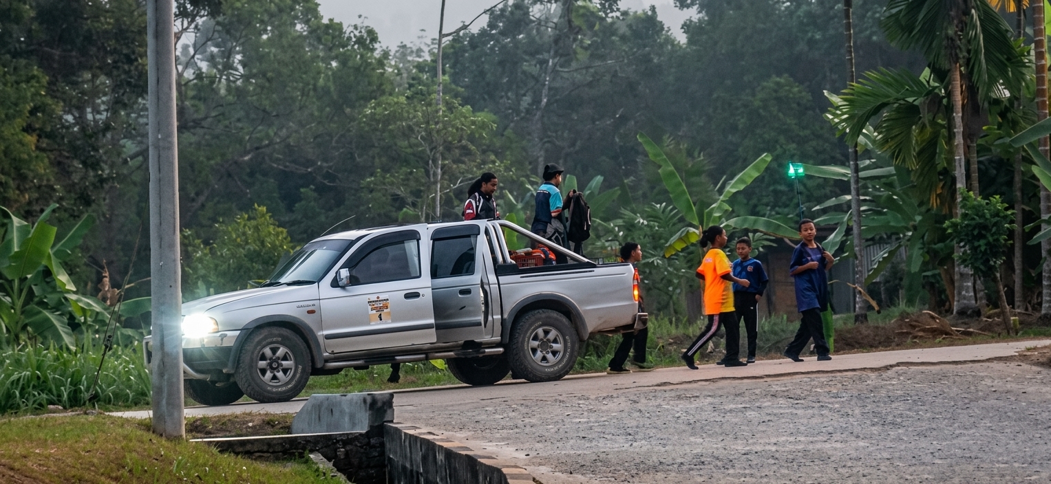 Orang Asli rural school transport